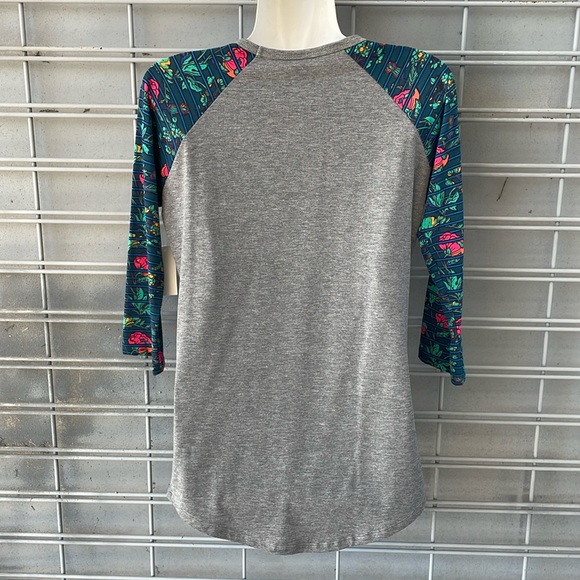 LLR Floral Printed Randy Top-1026 - Picture 6 of 11